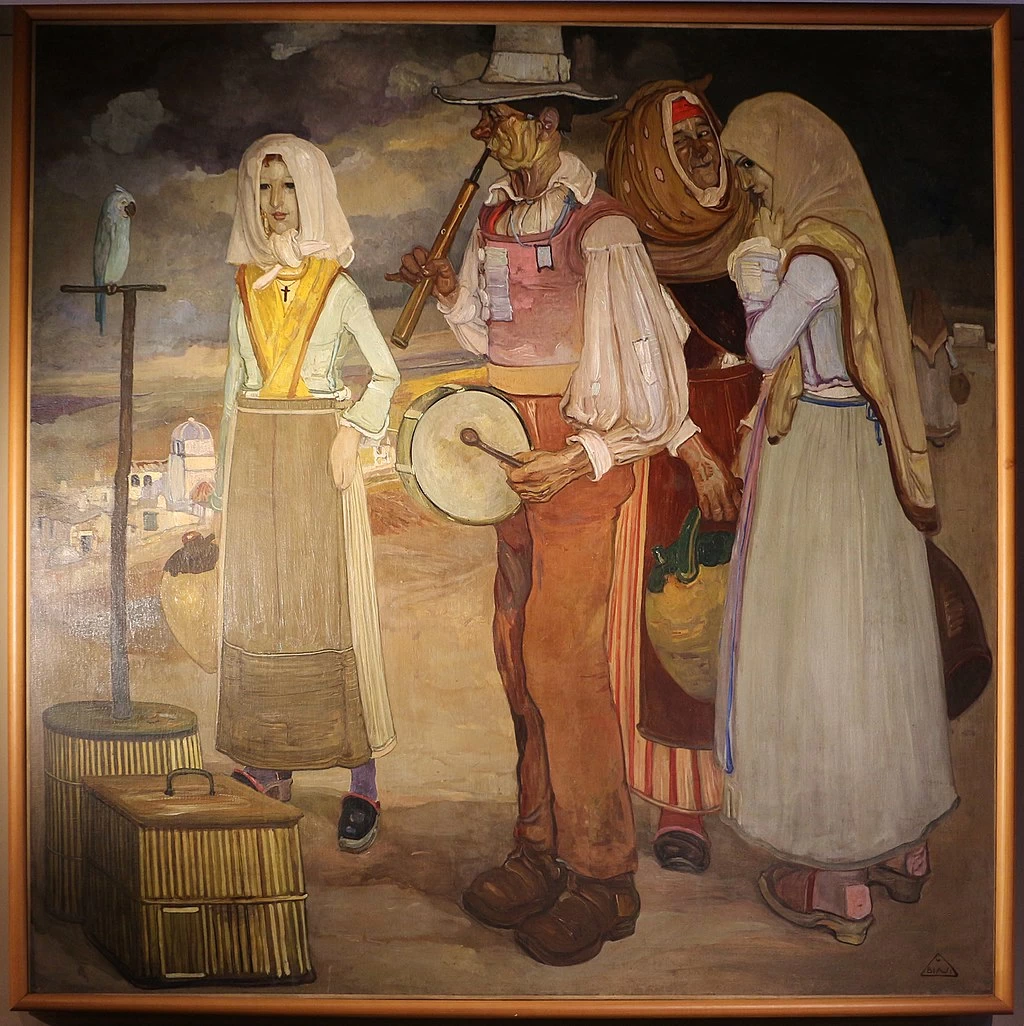 La canzone del pappagallo (nuoro, museo della vita e delle tradizioni popolari sarde)